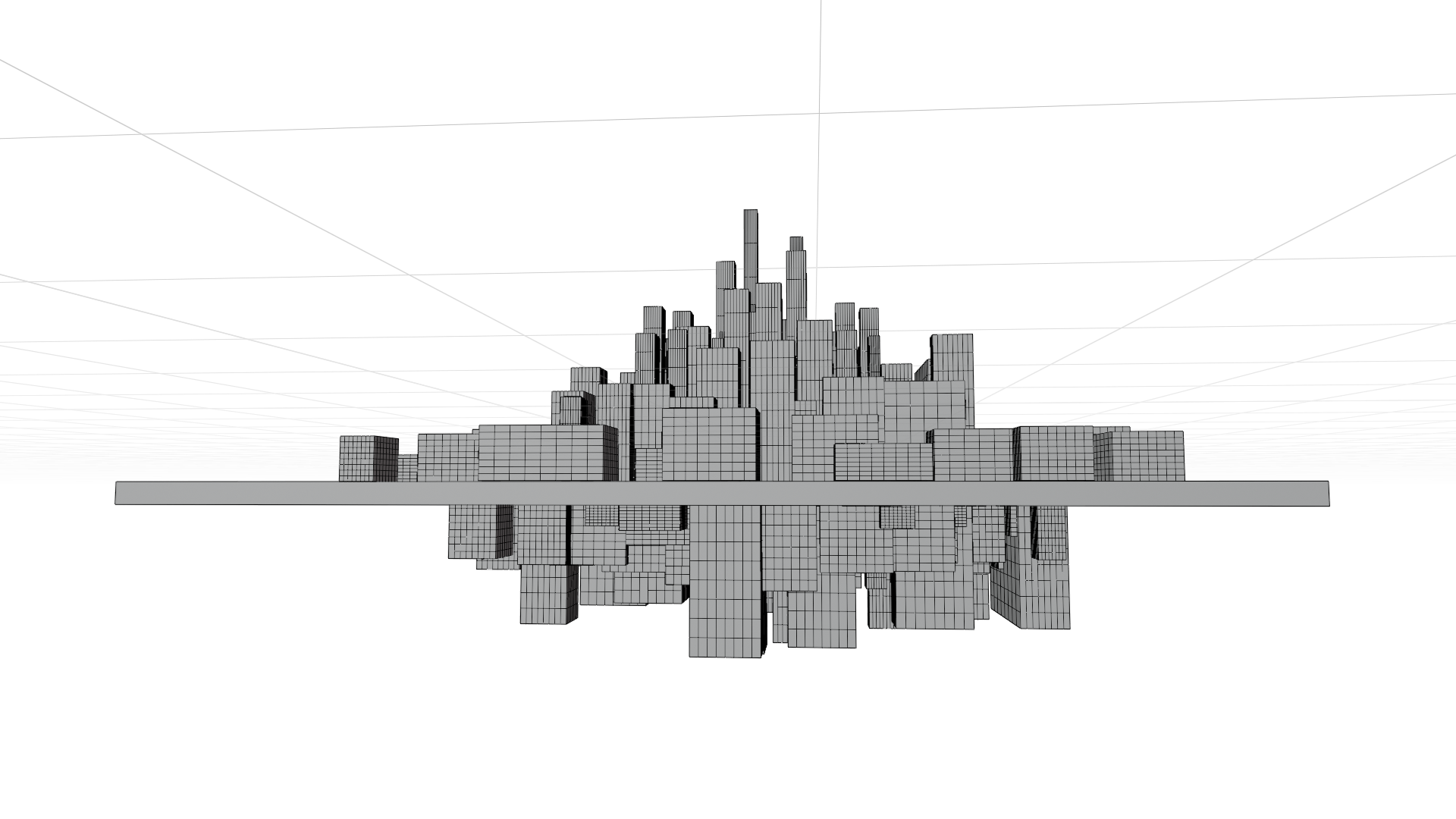 The city — Surface above the line, Undercurrent below